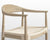 [New - openbox] Round Chair - Woven - Seat Color - Natural Seat Cord - Natural [Local delivery only in San Diego] - The Return Company