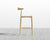 [New - openbox] Elbow Counter Stool - Woven - Seat Color - Natural Seat Cord - Natural [Local delivery only in New York/New Jersey] - The Return Company