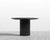 [Unused - openbox] Athena Round Dining Table - Ebony - 63" | 160cm - Black Marble [Local delivery only in Dallas] - The Return Company