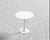 [Unused - openbox] Tulip Side Table - Round - White Lacquer - White [Local delivery only in Dallas] - The Return Company