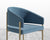 [Unused - openbox] Solana Dining Chair - Antique Brushed Brass - Solana - Plush Velvet - Solstice 2022 [Local delivery only in New York/New Jersey] - The Return Company