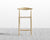 [Unused - openbox] Elbow Counter Stool - Woven - Seat Color - Natural Seat Cord - Natural [Local delivery only in San Francisco] - The Return Company
