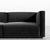 [Unused - openbox] Arya Modular Loveseat with an Armless for free - Plush Velvet - Black 2022 [Local delivery only in New York/New Jersey] - The Return Company