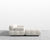 [Like New] Belia Sectional Sofa - Chatou Bouclé - Pearl [Local delivery only in Chicago] - The Return Company