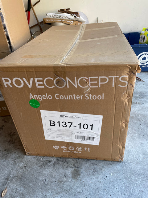 [New] Angelo Office Chair - Black Base-Strato Venice - Vegan Suede  [Local delivery only in Houston] - The Return Company