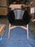 [Good] Pocket Chair Seat Black / Frame Oak [Local delivery only in San Francisco] - The Return Company