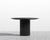 [New] Athena Round Dining Table - 48" - Black Marble- Ebony [Local delivery only in San Diego] - The Return Company