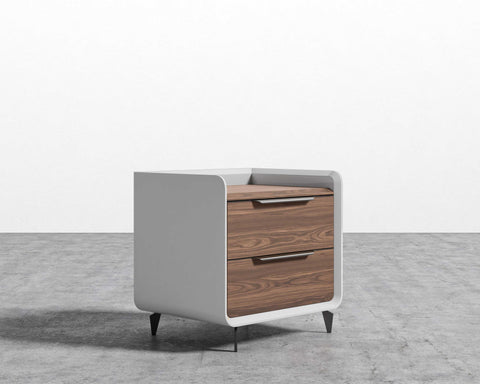 [Unused - openbox] Grayson Nightstand - Walnut Veneer [Local delivery only in New York/New Jersey] - The Return Company