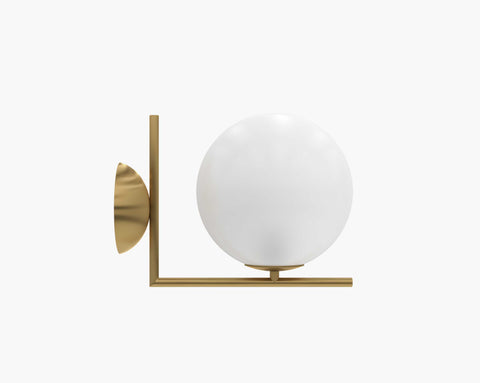 [Unused - openbox] Iris Sconce - Brass Finish [Local delivery only in Austin] 🏡 - The Return Company
