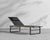 [Like New] Linnea Outdoor Lounger - Black - Teak [Local delivery only in Chicago] - The Return Company