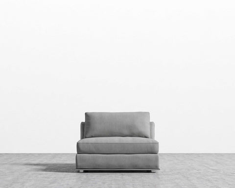 [New] Milo 1-Seater - Armless - Modern Felt - Malmo [Local delivery only in Los Angeles] - The Return Company