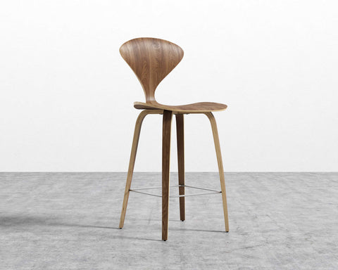 [Good] Norman Counter Stool - Walnut [Local delivery only in Austin] - The Return Company