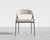 [Good] Uma Dining Chair - Black - Uma - Chatou Bouclé - Pearl [Local delivery only in Dallas] - The Return Company