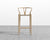 [New] Wishbone Barstool - Seat Color - Natural Seat Cord - Natural [Local delivery only in New York/New Jersey] - The Return Company