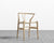 [New - openbox] Wishbone Chair - Seat Color - Natural Seat Cord - Natural [Local delivery only in Austin] - The Return Company